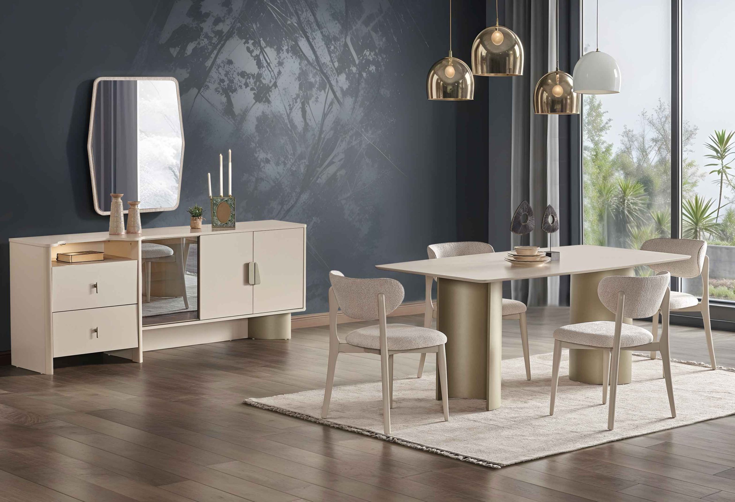 Lizbon Yemek Odası Takımı